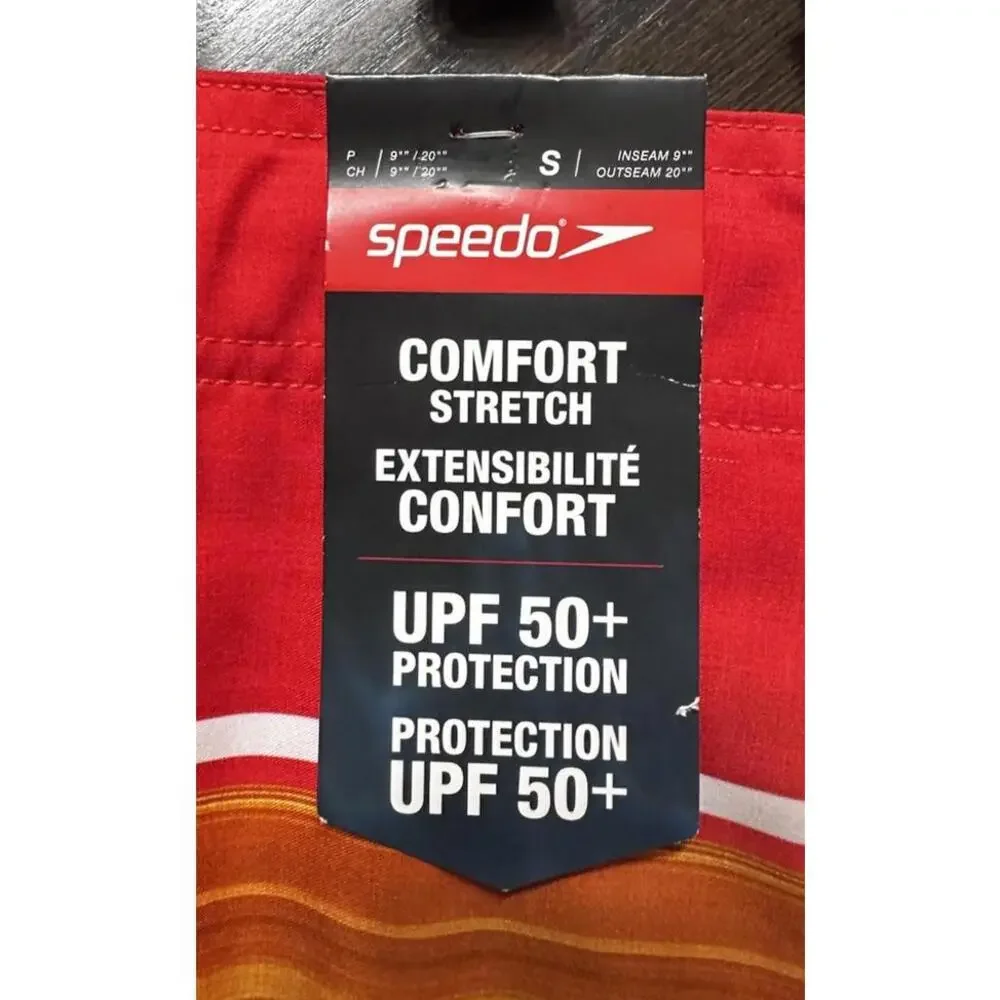 NWT Speedo Mens Comfort Stretch Bondi 20